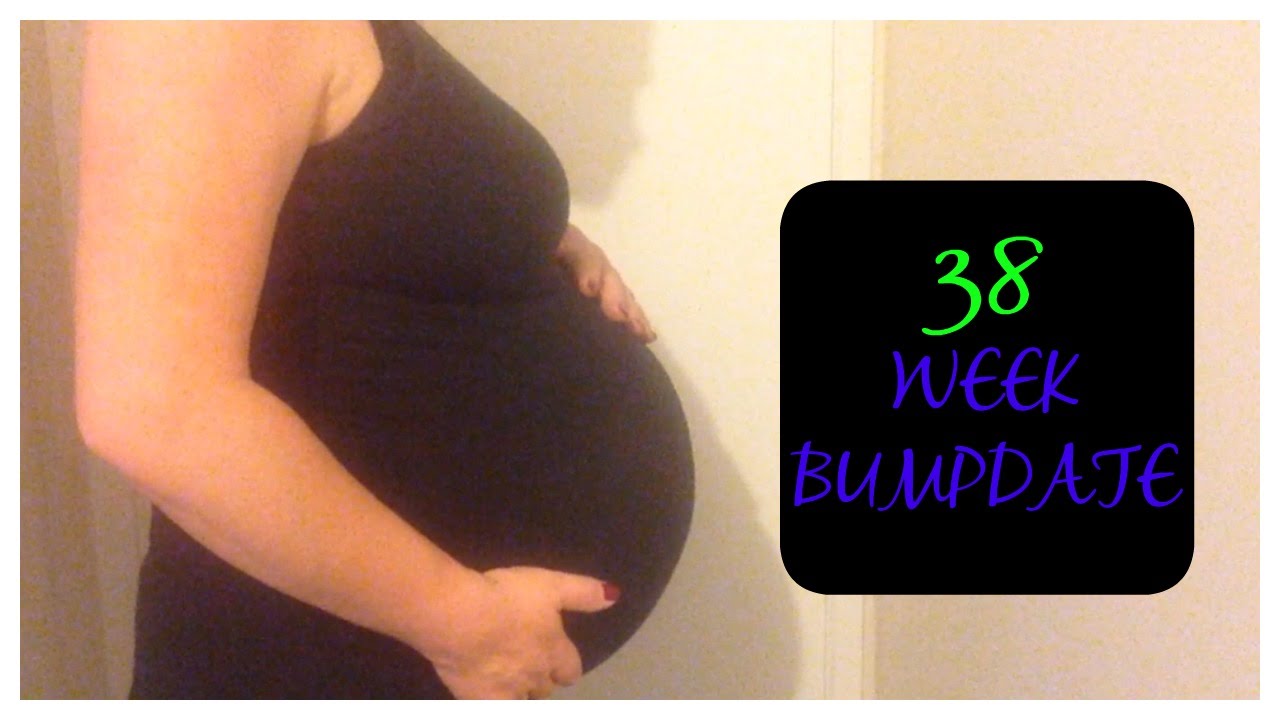 38 WEEK BUMPDATE - YouTube