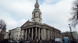 Inside St Martin-in-the-Fields!