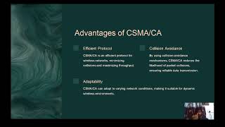 Random access method - CSMA/CA