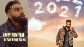 Parmish Verma Wishing Happy New Year | Parmish Verma Latest Snapchats 2021 ❤️