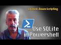 Use SQLite in Powershell