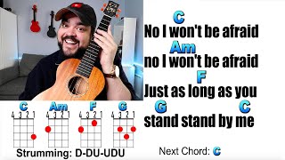 STAND BY ME - Ben E. King Ukulele Play Along and Chords