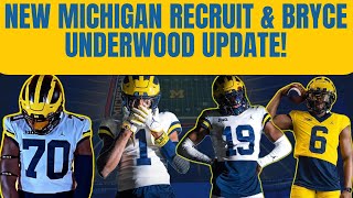 Michigan Lands HUGE In State Commitment \u0026 Update On Bryce Underwood!