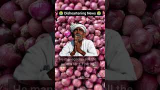 Farmer Earned ₹ 2/- After Selling 512 Kg of Onions || #viralvideo #youtubeshorts #ytshorts #kulti