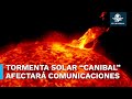 Tormenta solar “Caníbal” afectará redes de comunicaciones en el planeta: NASA