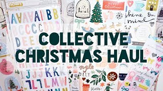 Collective Christmas Crafty Haul | Serena Bee Creative