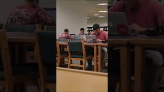 Blasting INAPPROPRIATE Songs in the Library PRANK (PART 1) #Shorts #loveliveserve #library