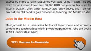 TEFL/TESOL Jobs in Middle East | International TEFL and TESOL Training (ITTT)