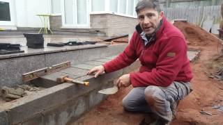 How To Build Patio Steps