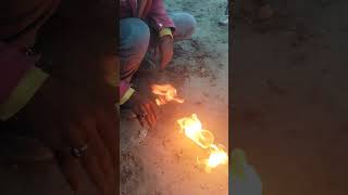 Ball ⚾ Ready After burning in fire 🔥 | #views #viral #trending #cricket #shorts