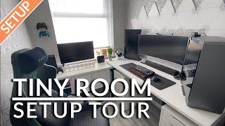 Tiny Room Setup Tour - Ultimate Tiny Games Room \u0026 Home Office