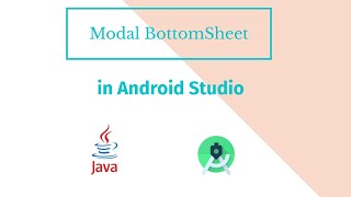 How To Use Modal BottomSheet in Android Studio