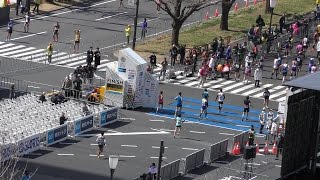 【4K動画】東京マラソン2017（東京駅）ゴール（2時間55分）フィニッシュ Tokyo Marason