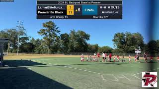 Premier 8u Black vs. LamarElite8u-Lapler (2024.09.29)