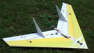 Maiden Flight KFM-7 55 degree Delta Wing Dollar Tree type Foam