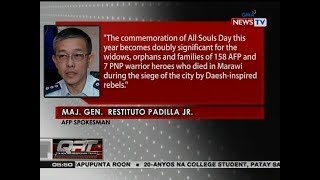 QRT: Pahayag ni Maj. Gen. Restituto Padilla Jr., AFP spokesperson