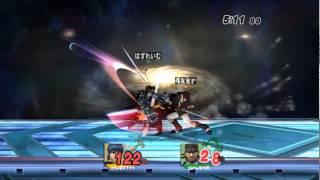 [SSBB piosuma6] Mikeneko(Marth) vs Hazureimu(Snake) [LB7]