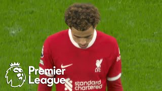 Liverpool's Curtis Jones sent off after dangerous tackle v. Tottenham | Premier League | NBC Sports