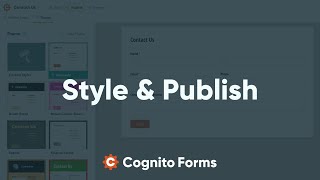Style & Publish