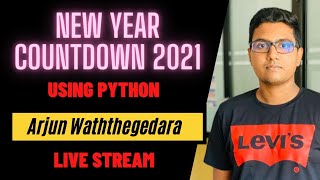 Happy New Year 😍 - Countdown(2021) using Python