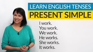 Learn English Tenses: PRESENT SIMPLE