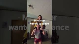 she wanted to dance on my sholders