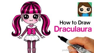 How to Draw Draculaura | Monster High