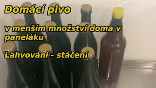 Vaření domácího piva | domácí pivovar - uvařte si domácí pivo klidně i v kuchyni 2 - Lahvování.