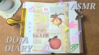 From the moment I got the red apple rightㅣ빨간 사과를 맞히던 순간부터#journal#asmr#flower#beautiful#scrapbooking