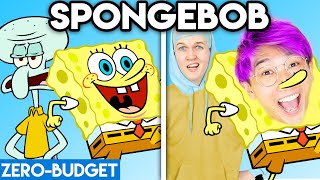 SPONGEBOB WITH ZERO BUDGET! (Spongebob LANKYBOX PARODY)