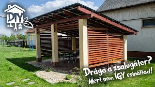 Drága a zsalugáter? Mert nem ÍGY csináltad! | Green Cottage DIY