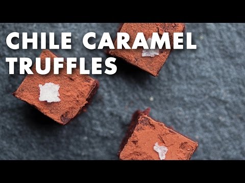 Chile Caramel Chocolate Truffles - Recipe Video Chile Caramel Chocolate Truffles - Recipe Video