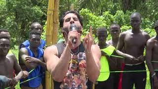 Ugandan soft-ground wrestlers receive visit from American pros