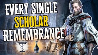 How to Get All Scholar Remembrances Fast!