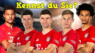 Wie gut kennst du die FC Bayern Spieler? - Fußball Quiz 2021