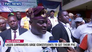 Lagos Lawmakers Interact With Constituents, Urge Them To Collect PVC