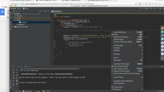 Java project Library Management : Project client interface - step 2