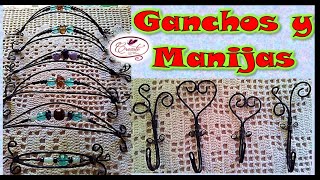 #diy Ganchos. Manijas de alambre. Alambrismo. Hooks. Wire handles. Wiring. Alças de arame. Fiação.