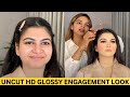 How to do GLAM GLOSSY  ENGAGEMENT Makeup by @Sakshi Gupta Makeup Studio & Academy in simple steps