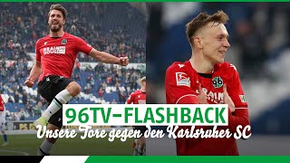 Unsere Tore gegen den Karlsruher SC | 96TV-Flashback