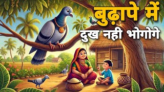 कबूतर ने बताया कैसे आप बुढ़ापे में दुख नहीं भोगोगे मोटिवेशनल कहानी | Dharmik kahaniyaan