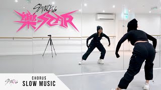Stray Kids '락 (樂) (LALALALA)' - Dance Tutorial - SLOW MUSIC + MIRROR (Chorus)