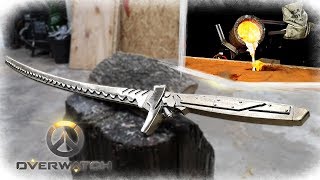 Casting a Bronze Katana - Genji Sword (OVERWATCH)
