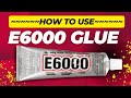 How To Use E6000 Glue For Jewelry And Crafts- Tips And Tricks