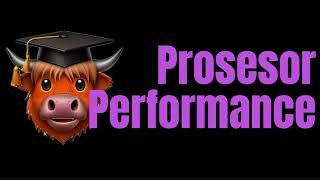 Processor Performance Explained - SQA Higher Computing Science