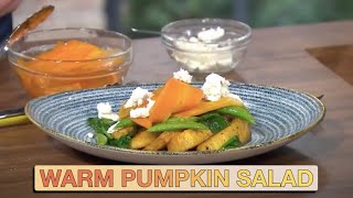 How to roast and cook a pumpkin to make a warm pumpkin salad | Ireland AM