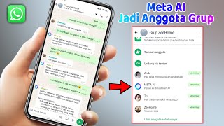 Cara Memasukkan META AI Kedalam Grup WhatsApp