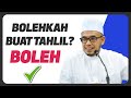 Prof Dr MAZA - Bolehkah Buat Tahlil?