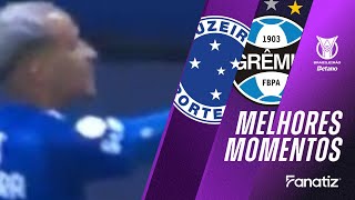 Cruzeiro 1 x 1 Grêmio I Melhores momentos I Brasileirão 2024