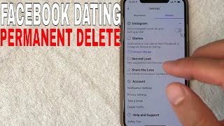 ✅ How To Permanently Delete Facebook Dating Profile 🔴